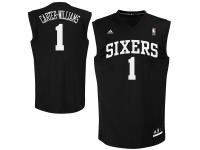 adidas Michael Carter-Williams Philadelphia 76ers Fashion Replica Jersey - Black