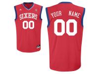 adidas Philadelphia 76ers Youth Custom Replica Alternate Jersey