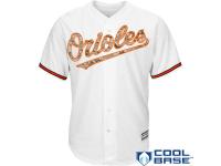 Baltimore Orioles Majestic Team Jersey - White Camo