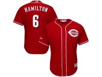 Billy Hamilton Cincinnati Reds Majestic 2015 Cool Base Player Jersey - Scarlet