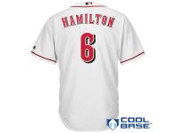 Billy Hamilton Cincinnati Reds Majestic Cool Base Player Jersey - White