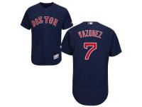 Blue Christian Vazquez Men #7 Majestic MLB Boston Red Sox Flexbase Collection Jersey
