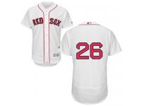 Boston Red Sox #26 Wade Boggs White Flexbase Authentic Collection Stitched Baseball Jersey