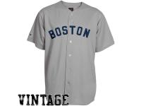 Boston Red Sox Majestic Authentic Cooperstown Collection Replica Throwback Jersey - Gray
