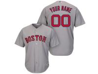 Boston Red Sox Majestic Cool Base Custom Jersey - Gray