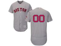 Boston Red Sox Majestic Flexbase Authentic Collection Custom Jersey - Gray