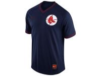 Boston Red Sox Nike Cooperstown V-Neck Jersey 1.5 - Navy