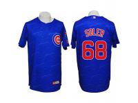 Chicago Cubs #68 Jorge Soler Conventional 3D Version Blue Jersey