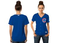 Chicago Cubs Majestic Women's Cool Base Jersey - Royal