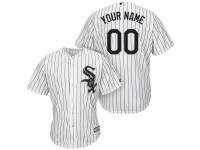 Chicago White Sox Majestic Cool Base Custom Jersey - White Black