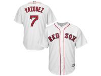 Christian Vasquez Boston Red Sox Majestic 2015 Cool Base Player Jersey - White