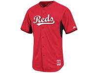 Cincinnati Reds Majestic Authentic Collection On-Field Cool Base Batting Practice Jersey - Red