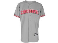 Cincinnati Reds Majestic Official Cool Base Team Jersey - Gray