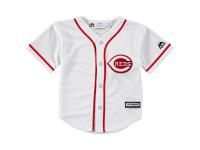 Cincinnati Reds Majestic Toddler Official Cool Base Jersey - White