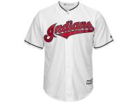 Cleveland Indians Majestic Official Cool Base Jersey - White