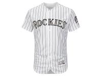 Colorado Rockies Majestic Flexbase Authentic Collection Team Jersey - White