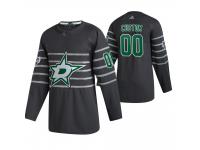 Dallas Stars #00 Custom 2020 NHL All-Star Game Gray Jersey Men's