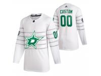 Dallas Stars #00 Custom 2020 NHL All-Star Game White Jersey Men's