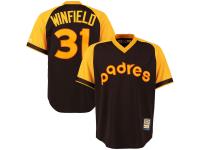 Dave Winfield San Diego Padres Majestic Cool Base Cooperstown Collection Player Jersey - Brown