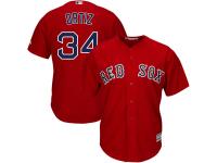David Ortiz Boston Red Sox Majestic Official Cool Base Player Jersey - Scarlet