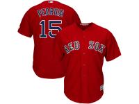 Dustin Pedroia Boston Red Sox Majestic Official Cool Base Player Jersey - Scarlet
