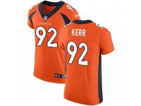 Elite Men's Zach Kerr Denver Broncos Nike Team Color Vapor Untouchable Jersey - Orange