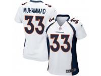 Game Women's Khalfani Muhammad Denver Broncos Nike Jersey - White