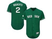 Green Celtic Xander Bogaerts Men #2 Majestic MLB Boston Red Sox Flexbase Collection Jersey