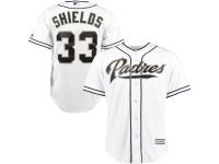 James Shields San Diego Padres Majestic 2015 Cool Base Player Jersey - White