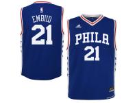 Joel Embiid Philadelphia 76ers adidas Youth 2015 Replica Jersey - Royal