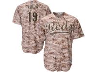 Joey Votto Cincinnati Reds Majestic Cool Base Player Jersey - Camo