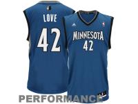 Kevin Love Minnesota Timberwolves adidas Replica Road Jersey - Slate Blue