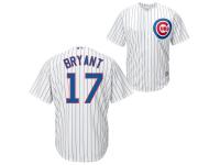 Kris Bryant Chicago Cubs Majestic Youth Official 2015 Cool Base Player Jersey - White