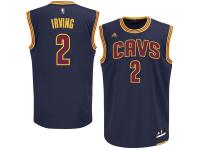 Kyrie Irving Cleveland Cavaliers adidas Alternate Replica Jersey - Navy Blue