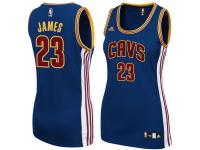 LeBron James Cleveland Cavaliers adidas Women's Replica Jersey - Navy Blue