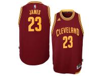 LEBRON James Cleveland Cavaliers Youth Swingman Basketball Jersey - Burgundy