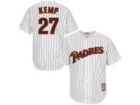 Matt Kemp San Diego Padres Majestic Cooperstown Collection Cool Base Player Jersey - White Brown