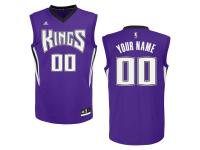 Men adidas Sacramento Kings Custom Replica Road Jersey