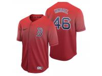 Men Boston Red Sox Craig Kimbrel Red Fade Nike Jersey