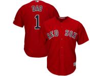 Men Boston Red Sox Majestic Red Father's Day Gift Cool Base Jersey