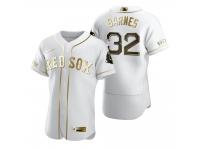 Men Boston Red Sox Matt Barnes Nike White Golden Edition Jersey