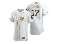 Men Boston Red Sox Nathan Eovaldi Nike White Golden Edition Jersey