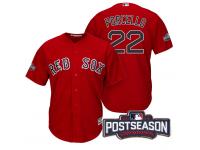 Men Boston Red Sox Rick Porcello #22 AL East Division Champions Red 2016 Postseason Patch Cool Base Jersey