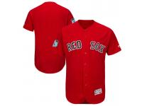 Men Boston Red Sox Scarlet 2017 Spring Training Flex Base Authentic Team Jersey