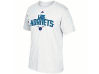 Men Charlotte Hornets adidas Noches Ene-Be-A T-Shirt - White