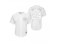 Men Chicago Cubs Craig Kimbrel Dirty Craig White 2019 Players' Weekend Jersey