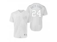 Men Cubs Craig Kimbrel Dirty Craig White 2019 Players' Weekend Jersey