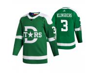 Men Dallas Stars #3 John Klingberg 2020 Winter Classic Jersey
