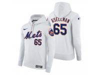 Men New York Mets Robert Gsellman Nike White Home Hoodie