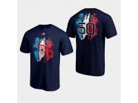 Men's Boston Red Sox 2019 Spring Training #50 Navy Mookie Betts Majestic T-Shirt